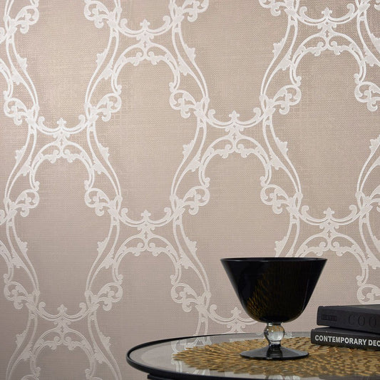 BB-2743 壁紙 のりなし クロス / シンコール / ベスト ピンクの無地【50m巻】