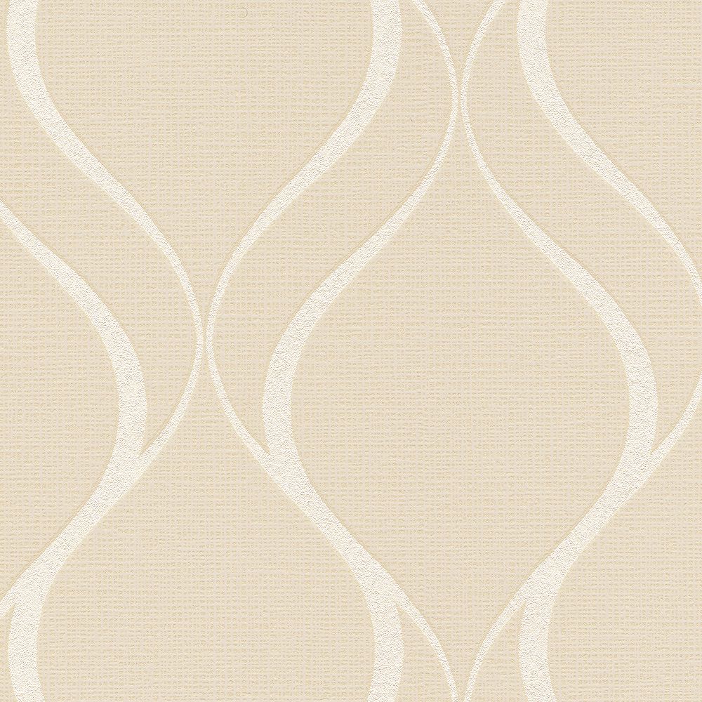 BB-2744 BA-7408 壁紙 のり付き クロス / シンコール / ベスト ベージュの無地【15mパック】