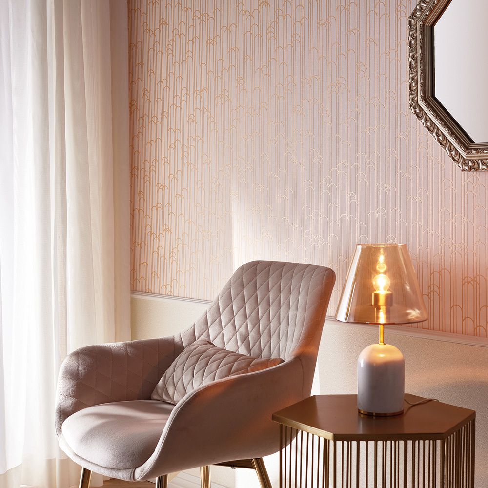 BB-2746 壁紙 のり付き クロス / シンコール / ベスト ピンクの無地【30m+施工道具セット】