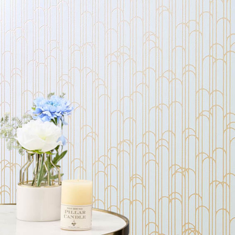 BB-2747 壁紙 のりなし クロス / シンコール / ベスト ブルーの無地【1m単位切り売り】