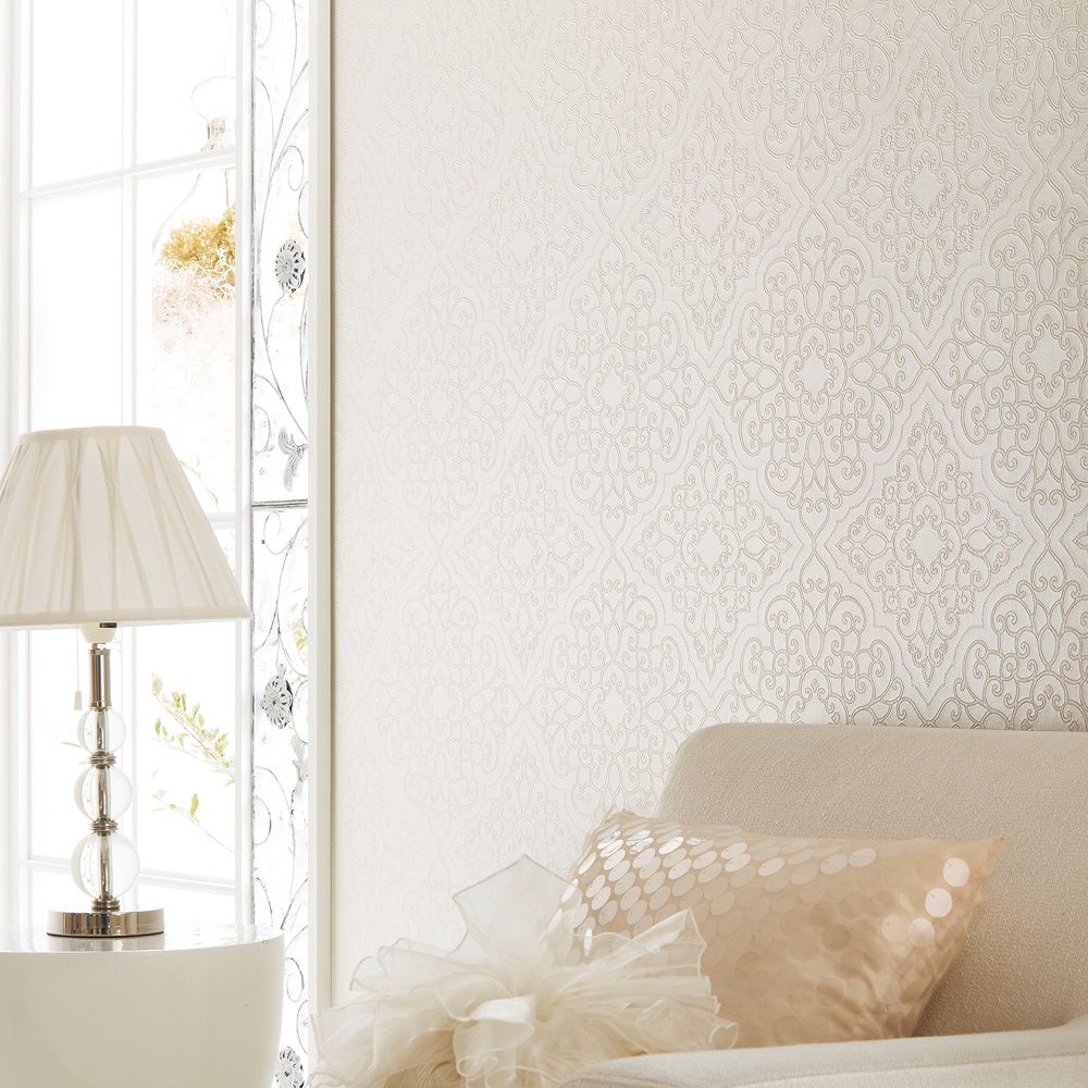 BB-2750 壁紙 のり付き クロス / シンコール / ベスト ホワイトの無地【15mパック】