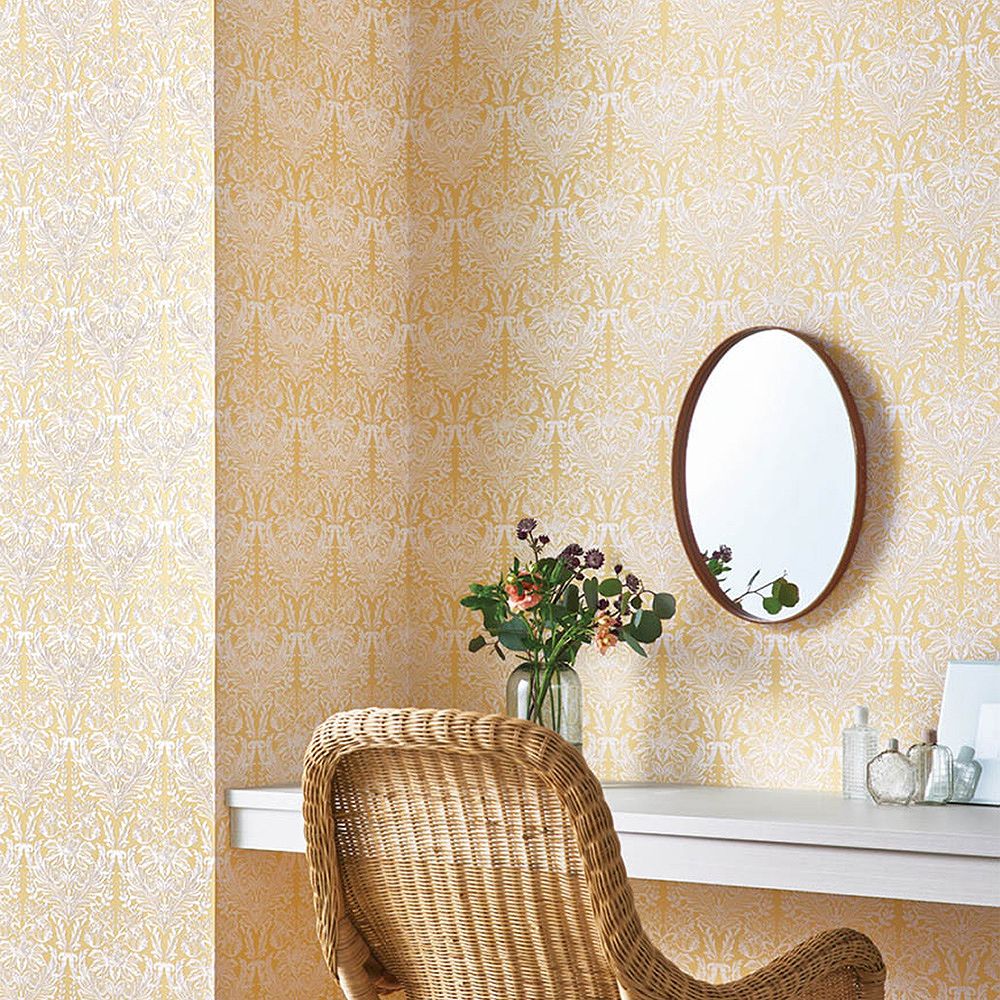 BB-2753 壁紙 のり付き クロス / シンコール / ベスト イエロー【10m+施工道具セット】