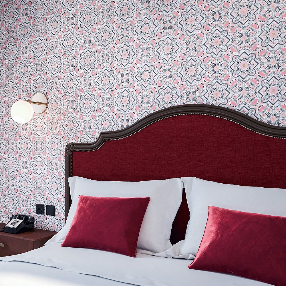 BB-2754 壁紙 のり付き クロス / シンコール / ベスト 花柄【10mパック】