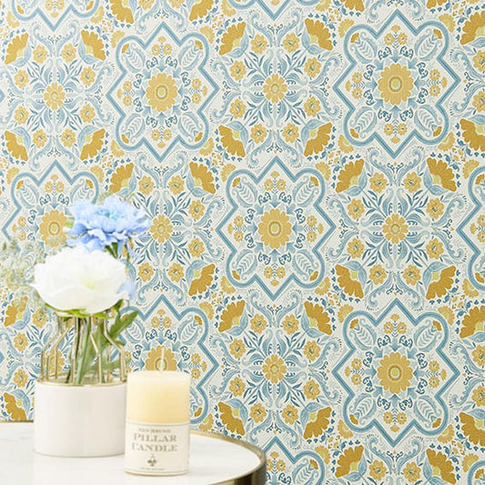 BB-2755 壁紙 のり付き クロス / シンコール / ベスト 花柄【15mパック】