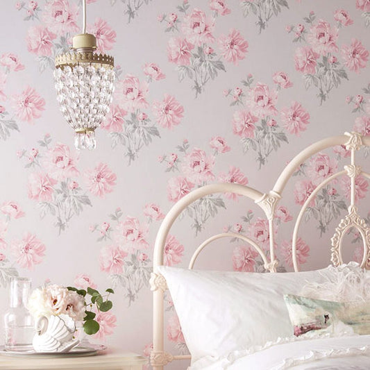 BL-2909 BA-7609 壁紙 のりなし クロス / シンコール / ベスト 花柄【1m単位切り売り】