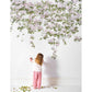 輸入壁紙 Sian Zeng / Clematis Mural Wallpaper / White ClemW 【3パネル1セット】