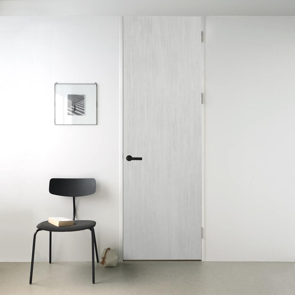 貼ってはがせる シール壁紙 「Hatte me! (ハッテミー)」 リメイクシート ウッド 柾目  (90cm×2.5mサイズ)  MMMN-05 / モノトーン / Light Gray