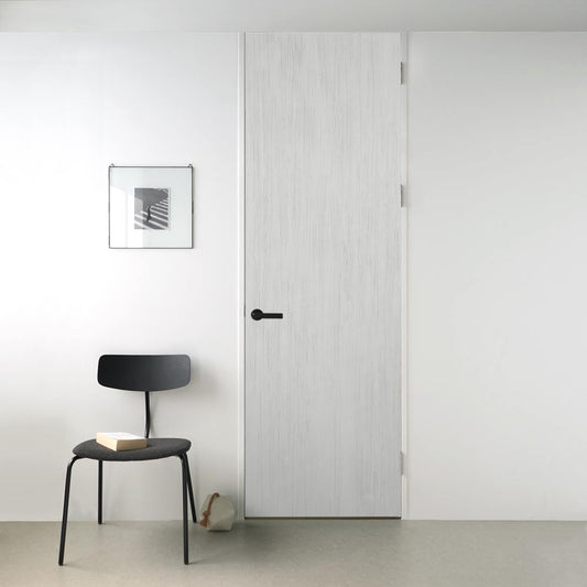 貼ってはがせる シール壁紙 「Hatte me! (ハッテミー)」 リメイクシート ウッド 柾目  (90cm×2.5mサイズ)  MMMN-05 / モノトーン / Light Gray