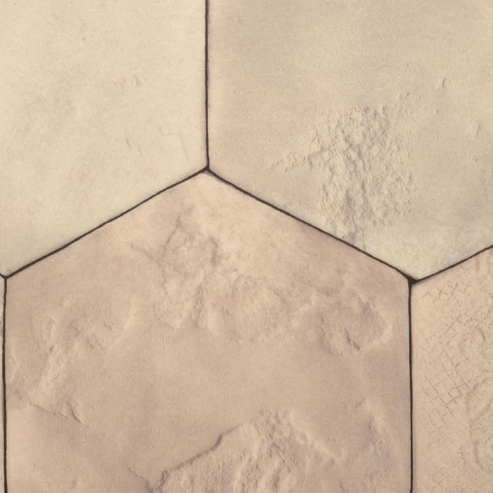 約91cm幅 住宅用 クッションフロア【91cm×10m巻 2本セット】 サンゲツ / タイル柄 HM-12177