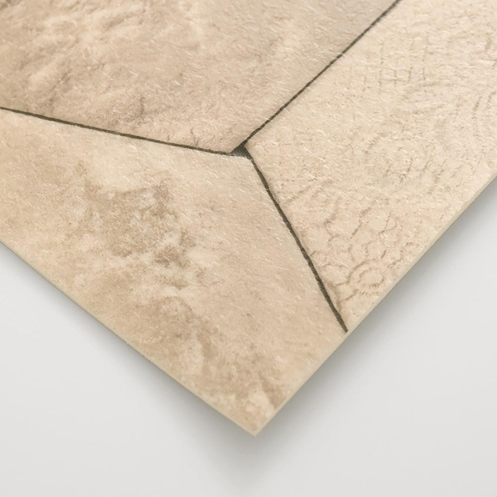 約91cm幅 住宅用 クッションフロア【91cm×10m巻 2本セット】 サンゲツ / タイル柄 HM-12177