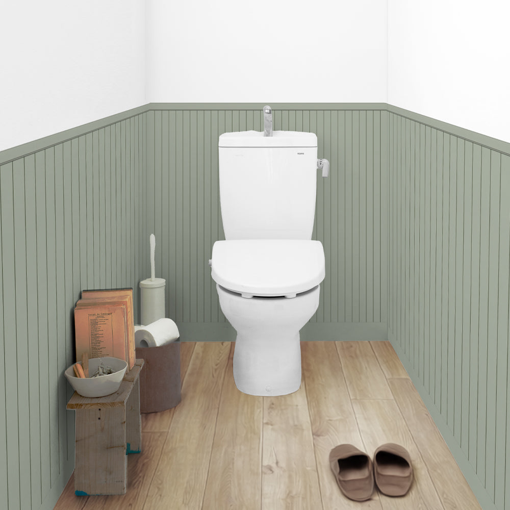 拭ける腰壁シート カラーウッド グリーン （100cm×41cm 3枚セット） 貼ってはがせる Hatte me! （ハッテミー）