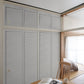 ふすまリメイクシート ふすま紙のりなしタイプ 天袋サイズ Louver ライトグレー (約60cm×94cm)