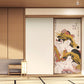 ふすまリメイクシート 消臭シールタイプ 菊川英山 青楼五節句遊 重陽 (約185cm×94cm)