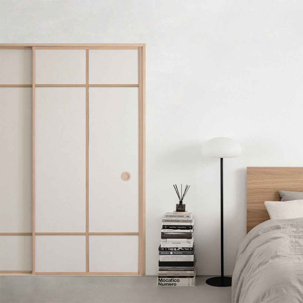 ふすまリメイクシート ふすま紙のりなしタイプ Zen Craft A (約185cm×94cm)