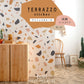 貼ってはがせる TERRAZZO Sticker テラゾーステッカー アンニュイカラーズ セット 消臭マットタイプ  MTST-TRZ-EC01 【メール便で発送】