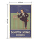 Hattan Art Poster ハッタンアートポスター "Cigarettes Laferme" / HP-00050 Mサイズ(45cm×67cm)