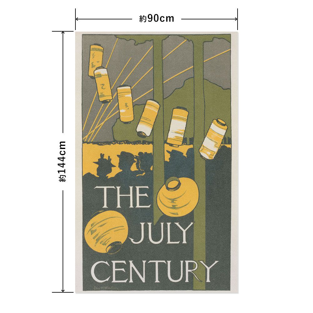 Hattan Art Poster ハッタンアートポスター The Century Magazine / HP-00051 LLサイズ(90cm×144cm)