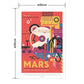 Hattan Art Poster ハッタンアートポスター Mars / HP-00066 Lサイズ(60cm×90cm)