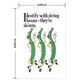 Hattan Art Poster ハッタンアートポスター Identify with string beans / HP-00082 Lサイズ(60cm×90cm)