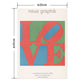 Hattan Art Poster ハッタンアートポスター Love. Neue graphik / HP-00098 Sサイズ(32cm×45cm)