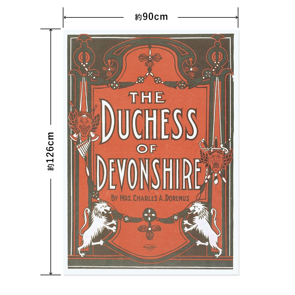 Hattan Art Poster ハッタンアートポスター The Duchess of Devonshire / HP-00120 LLサイズ(90cm×126cm)