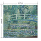 Hattan Art Poster ハッタンアートポスター モネ Water Lilies and Japanese Bridge / HP-00132 Mサイズ(47cm×45cm)