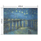 Hattan Art Poster ハッタンアートポスター ゴッホ Starry Night Over the Rhone / HP-00180 Lサイズ(90cm×70cm)