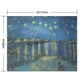 Hattan Art Poster ハッタンアートポスター ゴッホ Starry Night Over the Rhone / HP-00180 LLサイズ(114cm×90cm)