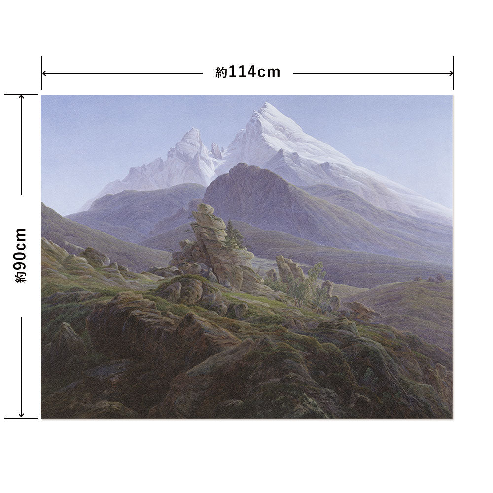 Hattan Art Poster ハッタンアートポスター The Watzmann / HP-00204 LLサイズ(114cm×90cm)