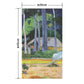 Hattan Art Poster ハッタンアートポスター Cabane Sous Les Arbres / HP-00209 Sサイズ(26cm×45cm)