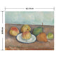 Hattan Art Poster ハッタンアートポスター Nature morte; pommes et poires / HP-00211 LLサイズ(114cm×90cm)