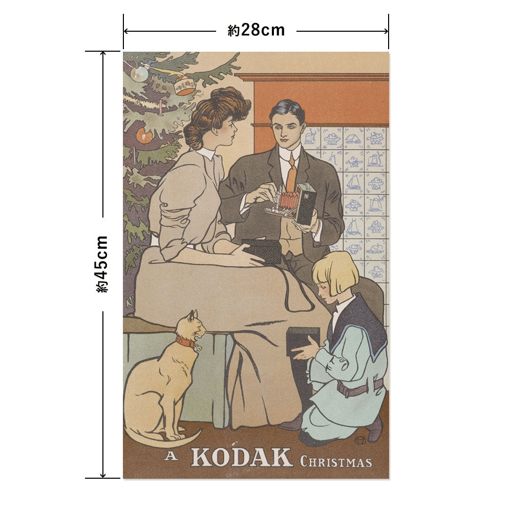 Hattan Art Poster ハッタンアートポスター A Kodak Christmas / HP-00223 Sサイズ(28cm×45cm)