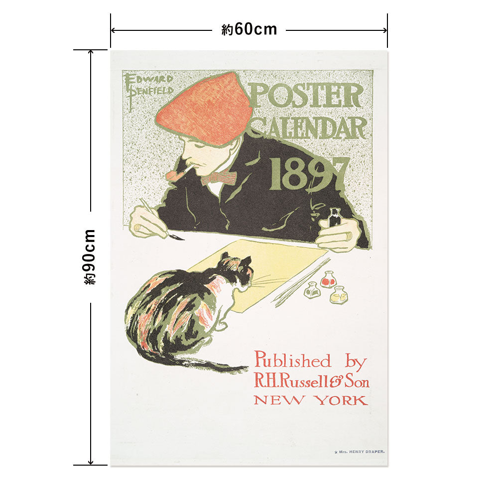 Hattan Art Poster ハッタンアートポスター Posters Calendar 1897 / HP-00224 Lサイズ(60cm×90cm)