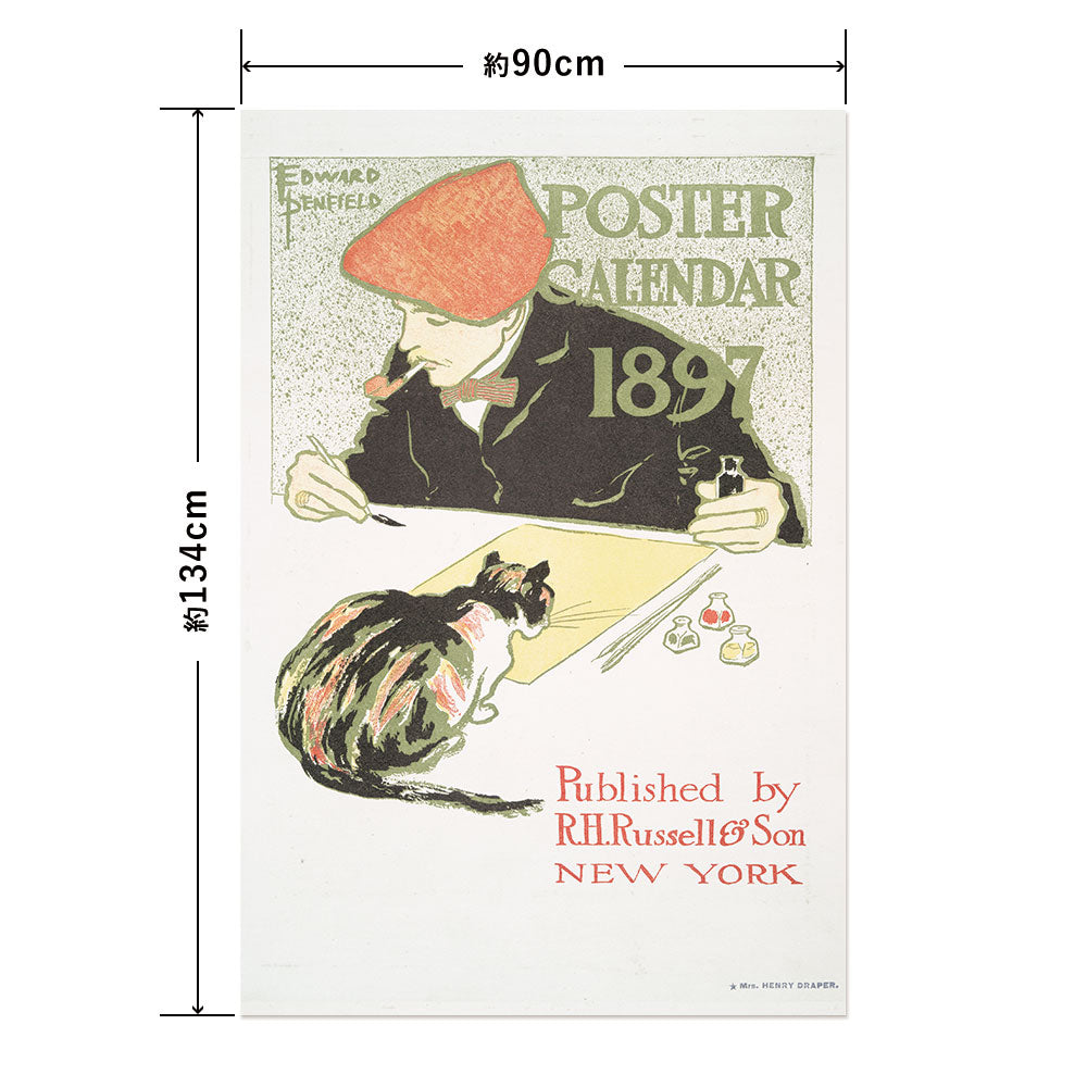 Hattan Art Poster ハッタンアートポスター Posters Calendar 1897 / HP-00224 LLサイズ(90cm×134cm)