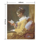 Hattan Art Poster ハッタンアートポスター Young Girl Reading / HP-00255 LLサイズ(90cm×114cm)