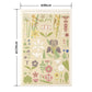 Hattan Art Poster ハッタンアートポスター Leaves and flowers from Nature No.8 / HP-00262 LLサイズ(90cm×134cm)