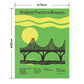 Hattan Art Poster ハッタンアートポスター Bridging practice to research / HP-00310 Lサイズ(70cm×90cm)