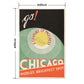 Hattan Art Poster ハッタンアートポスター Chicago. World’s brightest spot. Go! / HP-00344 Lサイズ(60cm×90cm)