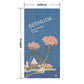 Hattan Art Poster ハッタンアートポスター Bermuda in oleander time / HP-00346 Lサイズ(46cm×90cm)