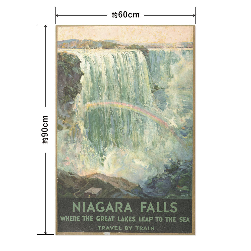 Hattan Art Poster ハッタンアートポスター Niagara Falls / HP-00351 Lサイズ(60cm×90cm)