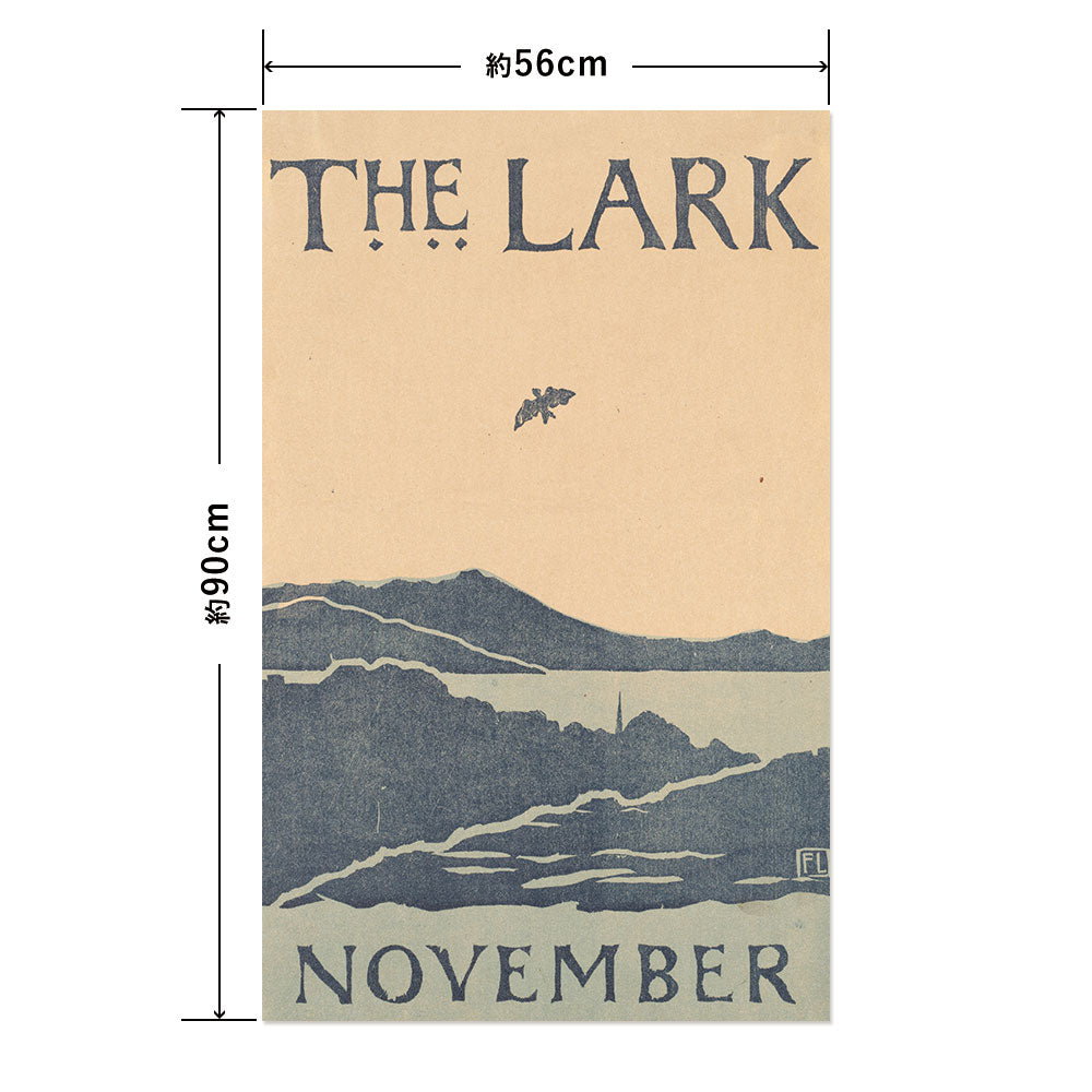 Hattan Art Poster ハッタンアートポスター The lark November / HP-00381 Lサイズ(56cm×90cm)