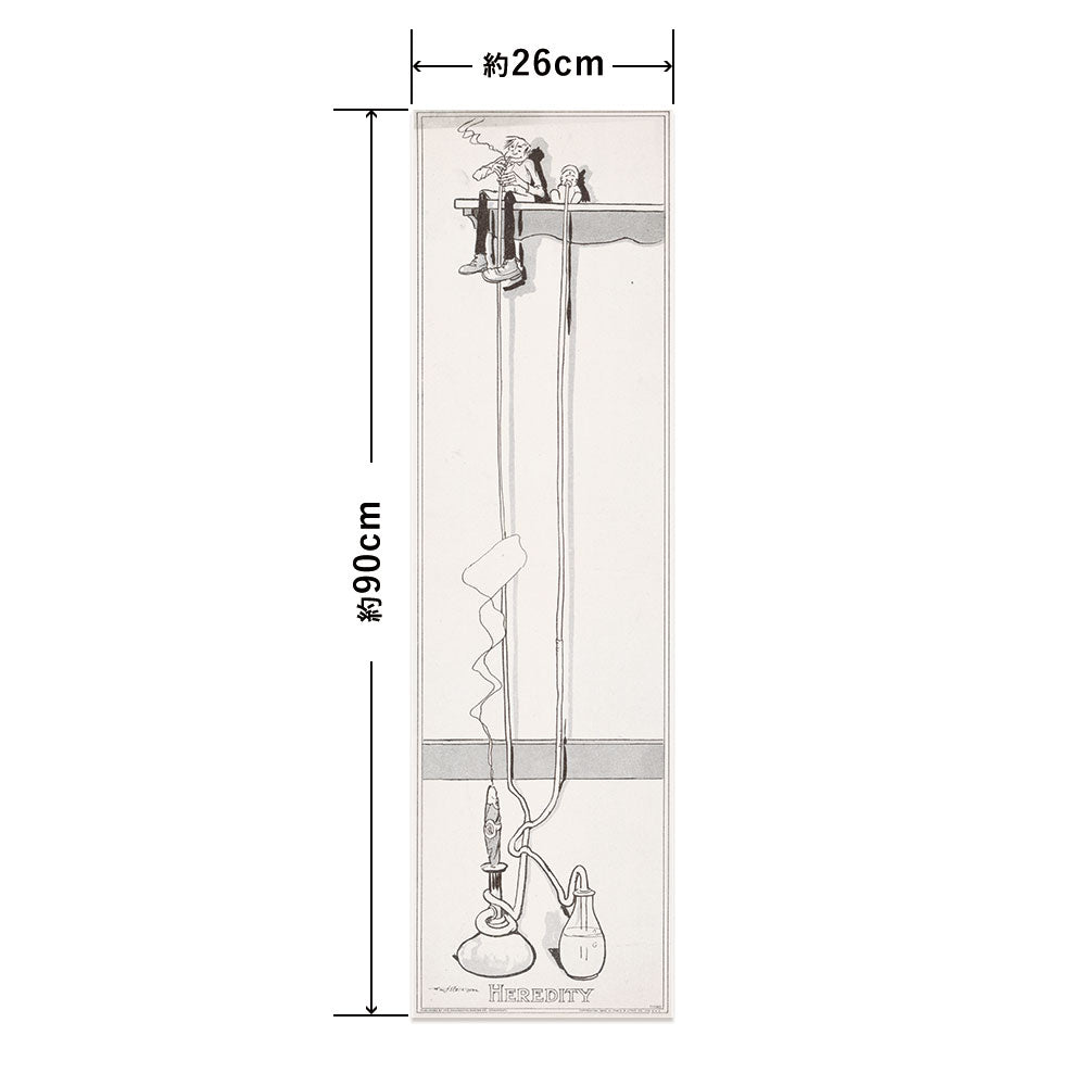 Hattan Art Poster ハッタンアートポスター Heredity / HP-00470 Lサイズ(26cm×90cm)