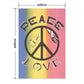 Hattan Art Poster ハッタンアートポスター Peace, love / HP-00482 Lサイズ(60cm×90cm)