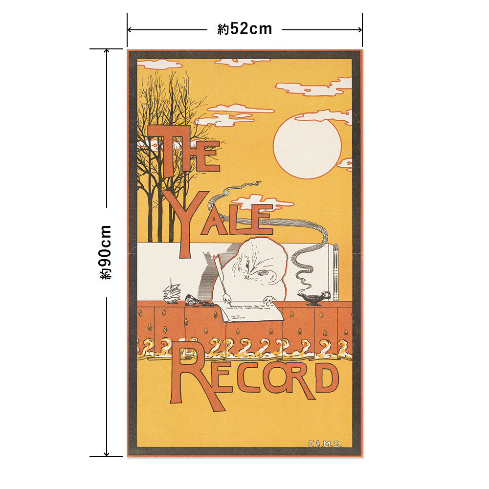 Hattan Art Poster ハッタンアートポスター The Yale record / HP-00489 Lサイズ(52cm×90cm)