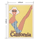 Hattan Art Poster ハッタンアートポスター Southern California. Sante Fe.  / HP-00493  Mサイズ(45cm×60cm)