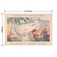 Hattan Art Poster ハッタンアートポスター Hawaii by flying clipper  / HP-00494  LLサイズ(134cm×90cm)