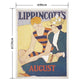 Hattan Art Poster ハッタンアートポスター Lippincott's for August  / HP-00500  LLサイズ(90cm×120cm)