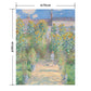 Hattan Art Poster ハッタンアートポスター The Artist's Garden at Vétheuil  / HP-00503  Lサイズ(70cm×90cm)