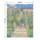 Hattan Art Poster ハッタンアートポスター The Artist's Garden at Vétheuil  / HP-00503  LLサイズ(90cm×114cm)