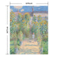 Hattan Art Poster ハッタンアートポスター The Artist's Garden at Vétheuil  / HP-00503  Mサイズ(45cm×57cm)